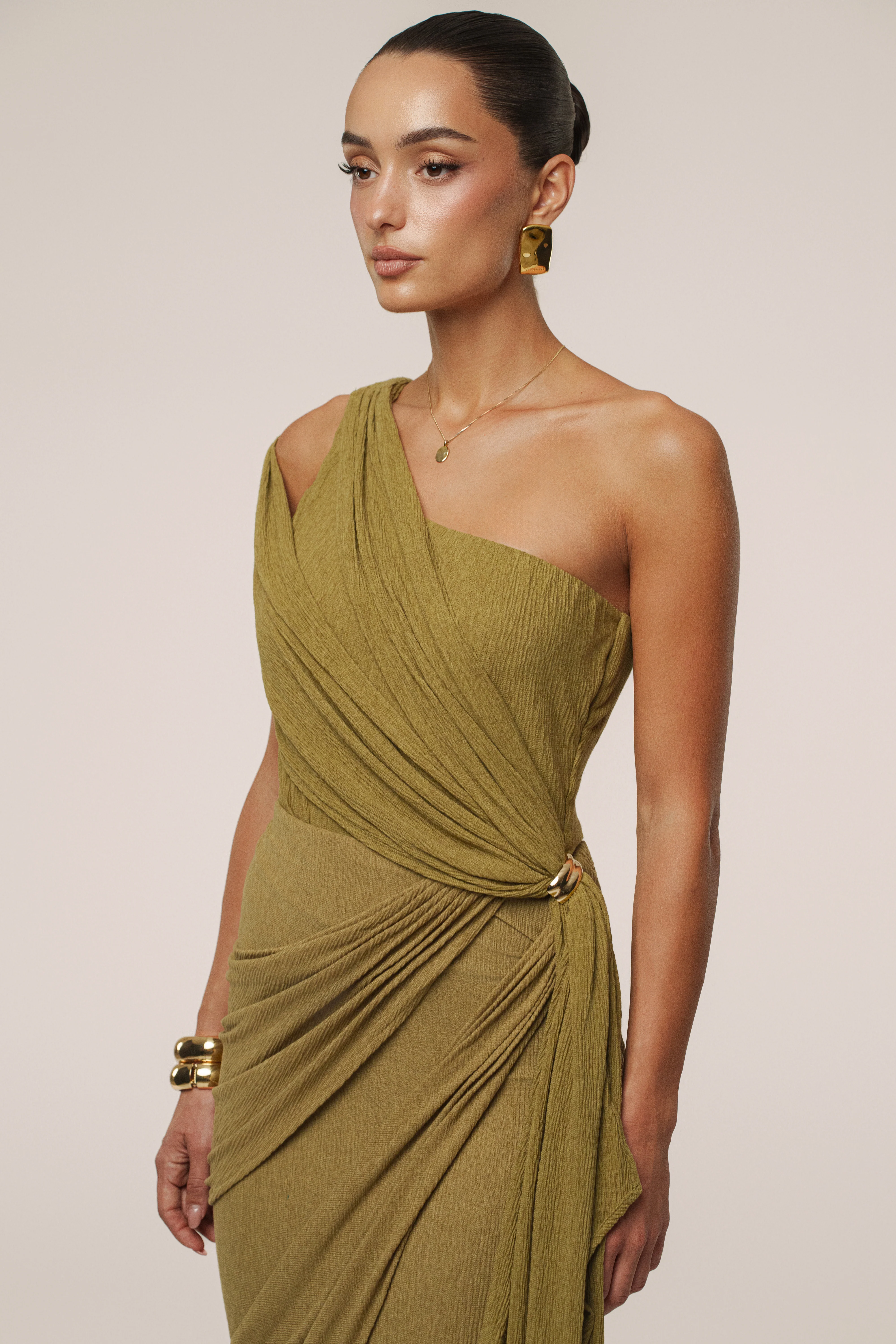 Moss Lovina Drape Bodysuit