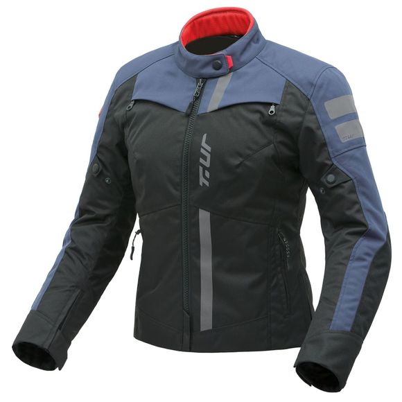 Blouson Moto T.UR TASMANIA HYDROSCUD® LADY - Noir / BleuRef : TUR0061