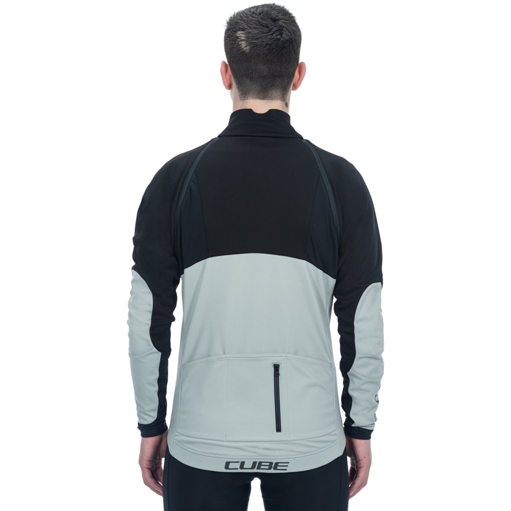 CUBE ROAD/XC Teamline Multifunctional Jacket Men - black´n´grey