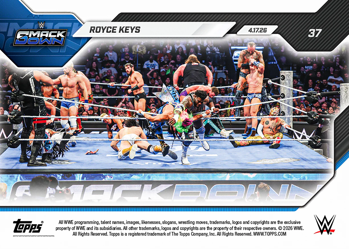 Royce Keys - 2026 WWE Topps NOW® - Card 37