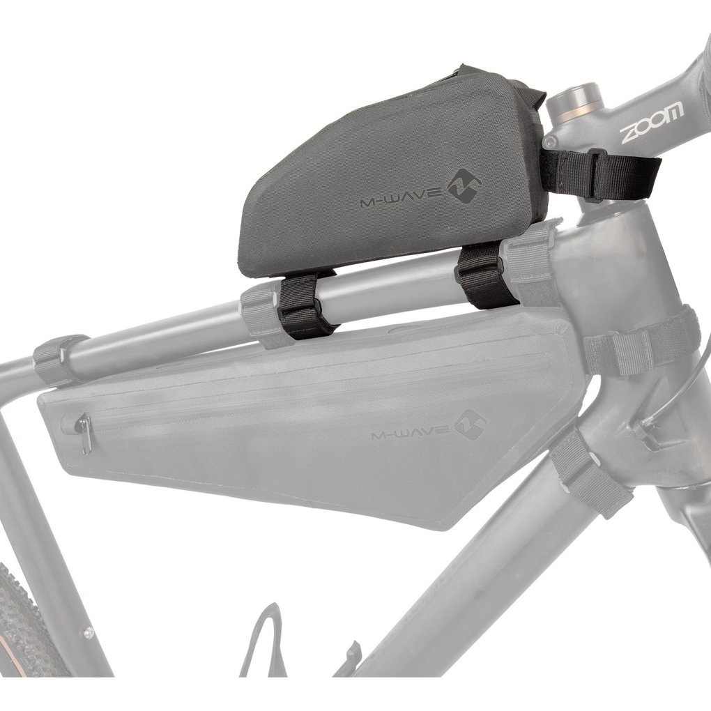 M-Wave Rough Ride II Top Tube Bag - 0.75L - black
