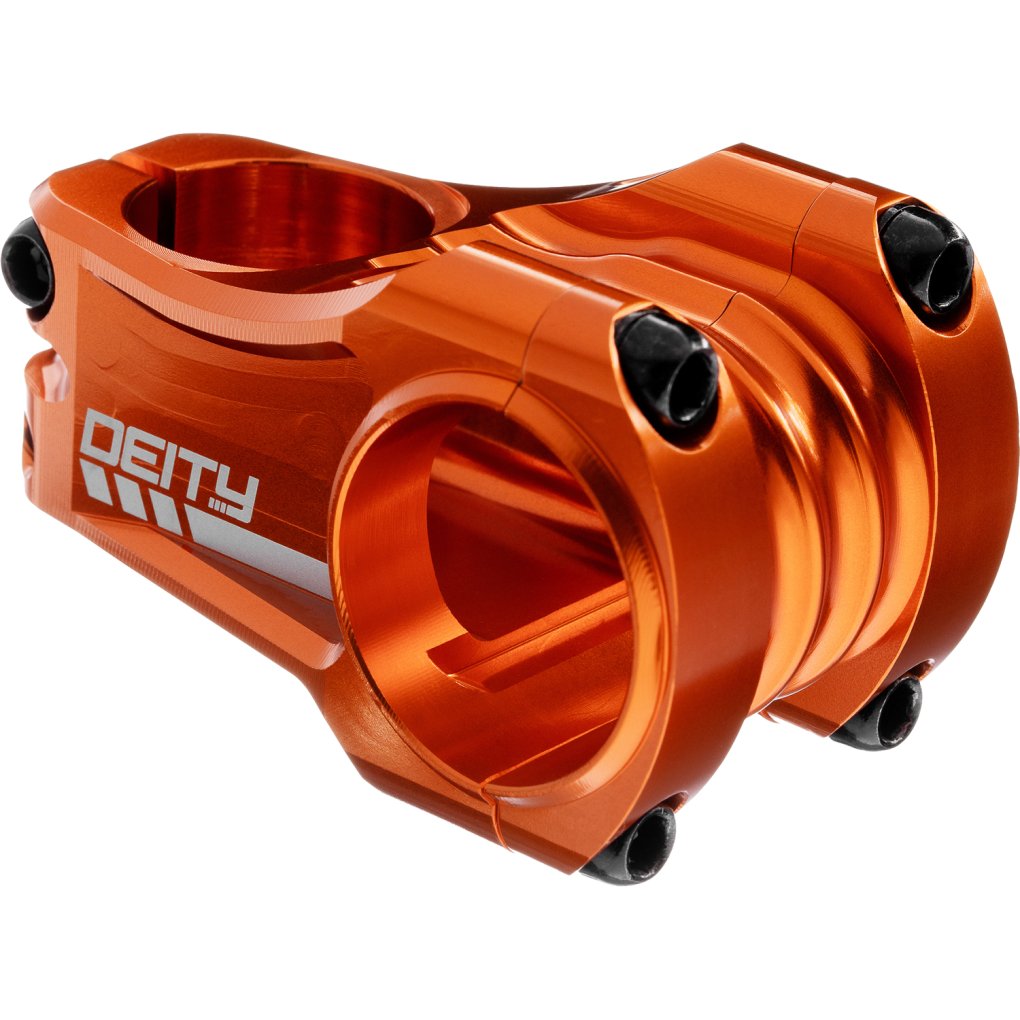 Deity Components Copperhead Stem - 35mm - orange