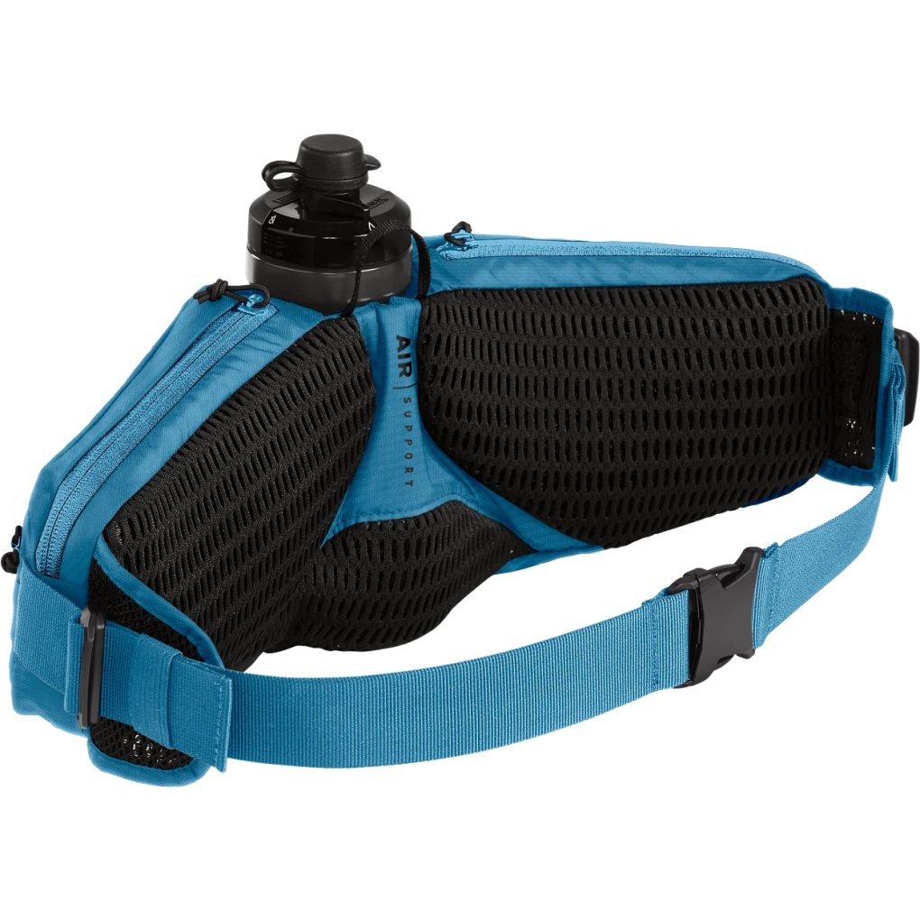 CamelBak Podium Flow 4L Hydration Belt + 620ml Podium Dirt Bike Bottle - moroccan blue