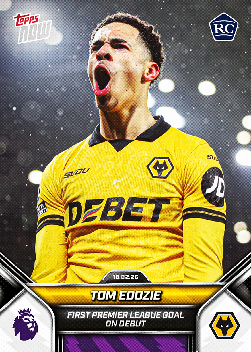 Tom Edozie - 2025-26 Premier League Topps NOW® - Card 140