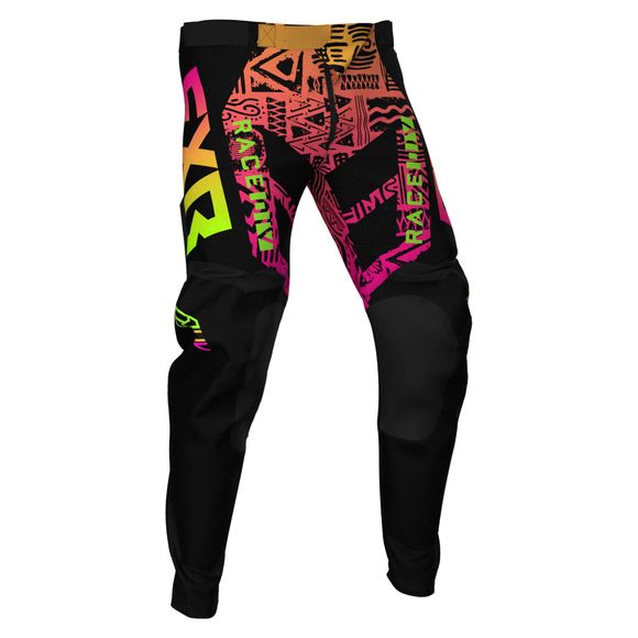 FXR PODIUM SHERBERT AZTEC 2021 cross pants - Black / MulticolorRef: FXR0018