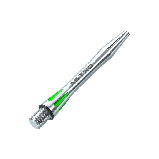 Winmau Astro Aluminium Shafts - Green
