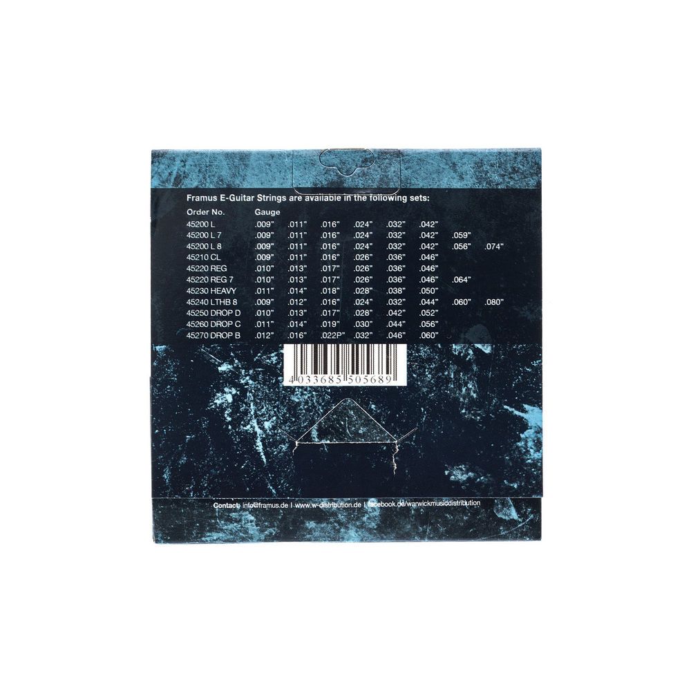 Framus Blue Label Strings Set 12