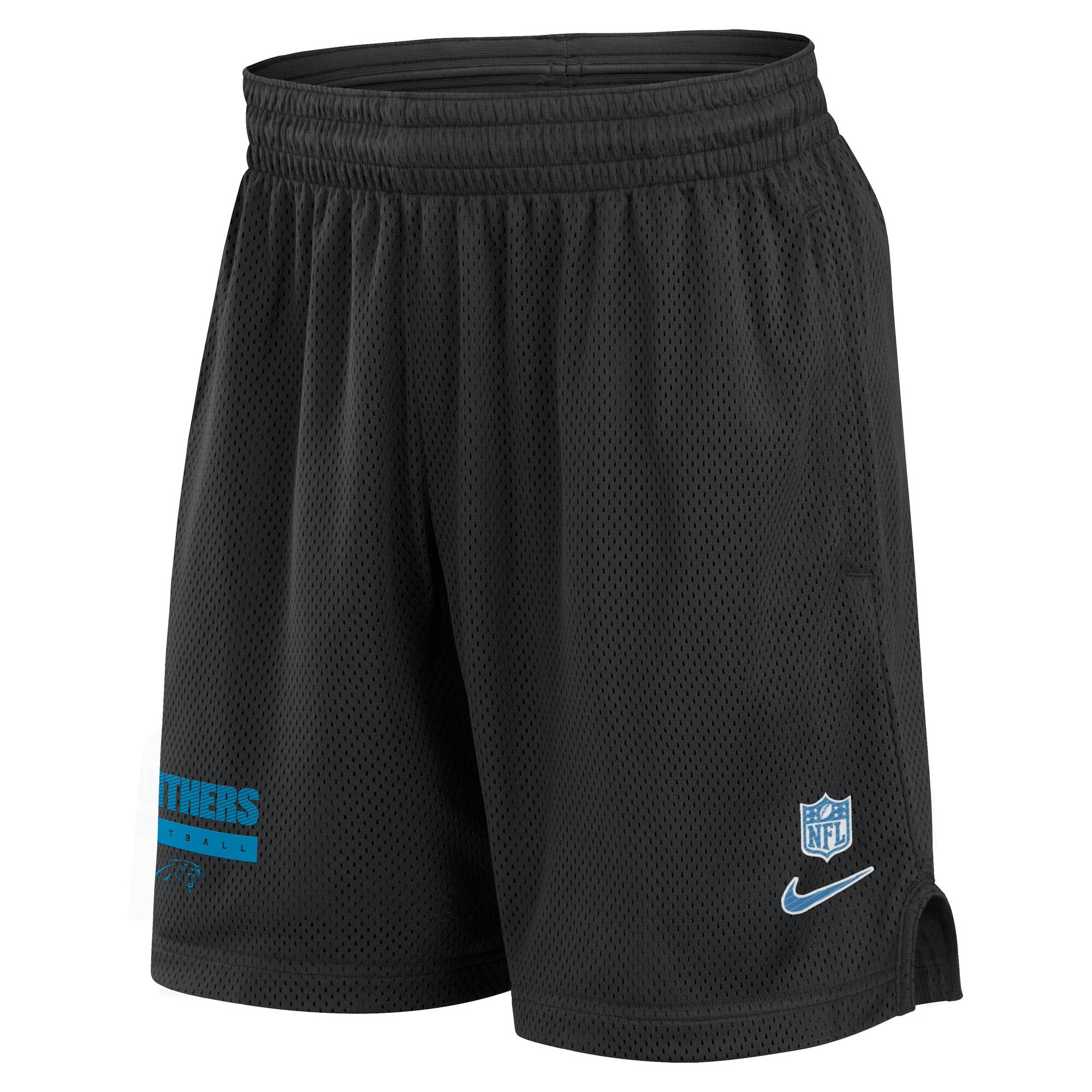 Carolina Panthers 2024 NFL Sideline Mesh Nike Dri-FIT Shorts Black