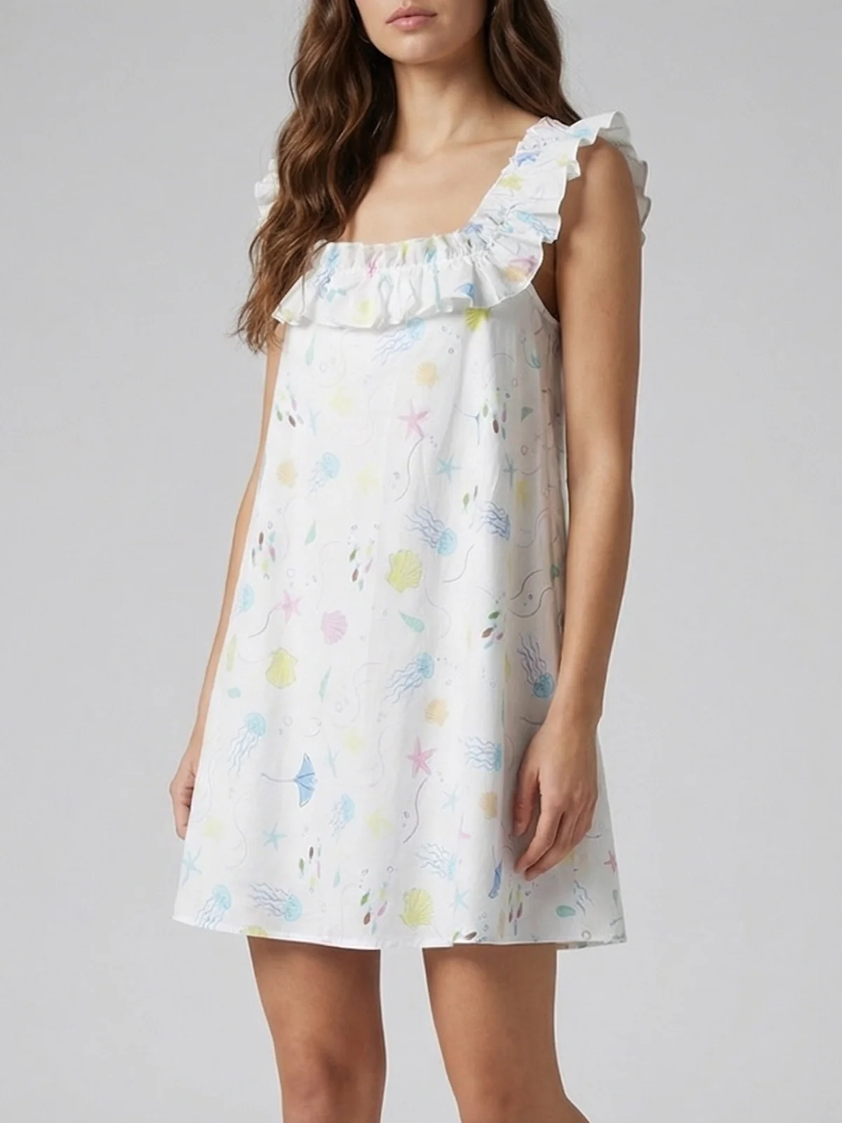 Oceanus x It's 9pm Penelope Sealife Dress
