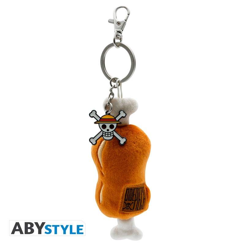 ONE PIECE Plush Keychain Meat on a bone