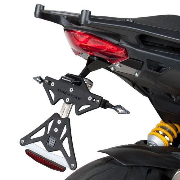 Barracuda Black License Plate Holder - BlackRef: bar0272 / dnm1104/11
