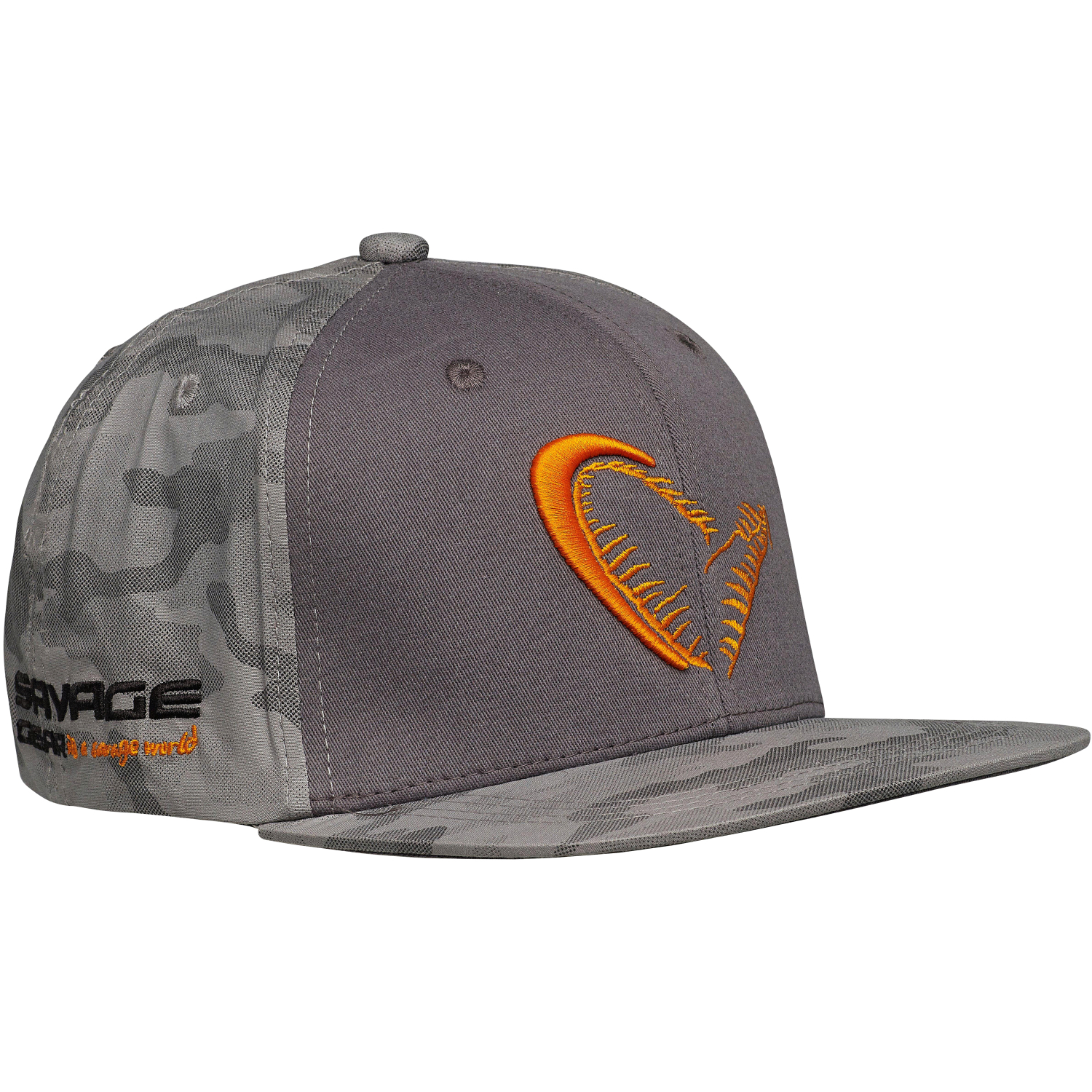 Savage Gear Flex Fit Camo Cap Unisex (Camo\/Grey)