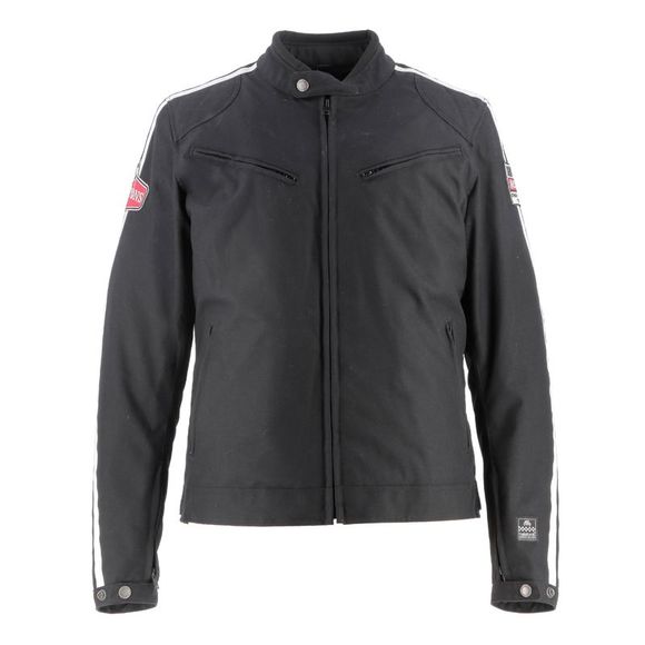Blouson Moto Helstons RACING MOTUL - Noir / BlancRef : HS1106