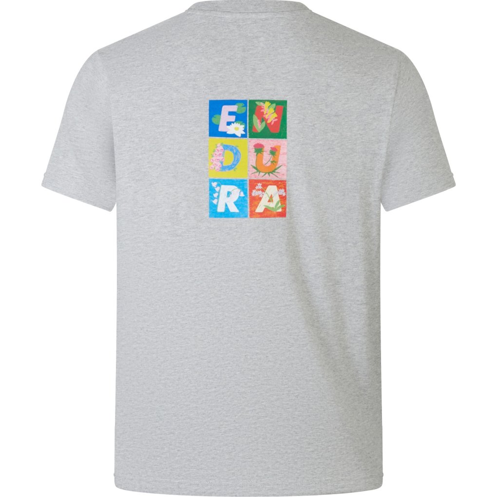 Endura Ltd Graphic Tee Men - Wildflowers - grey