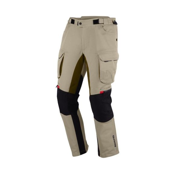 Pantalon Moto Bering FREEWAY - Beige / NoirRef : BR1497