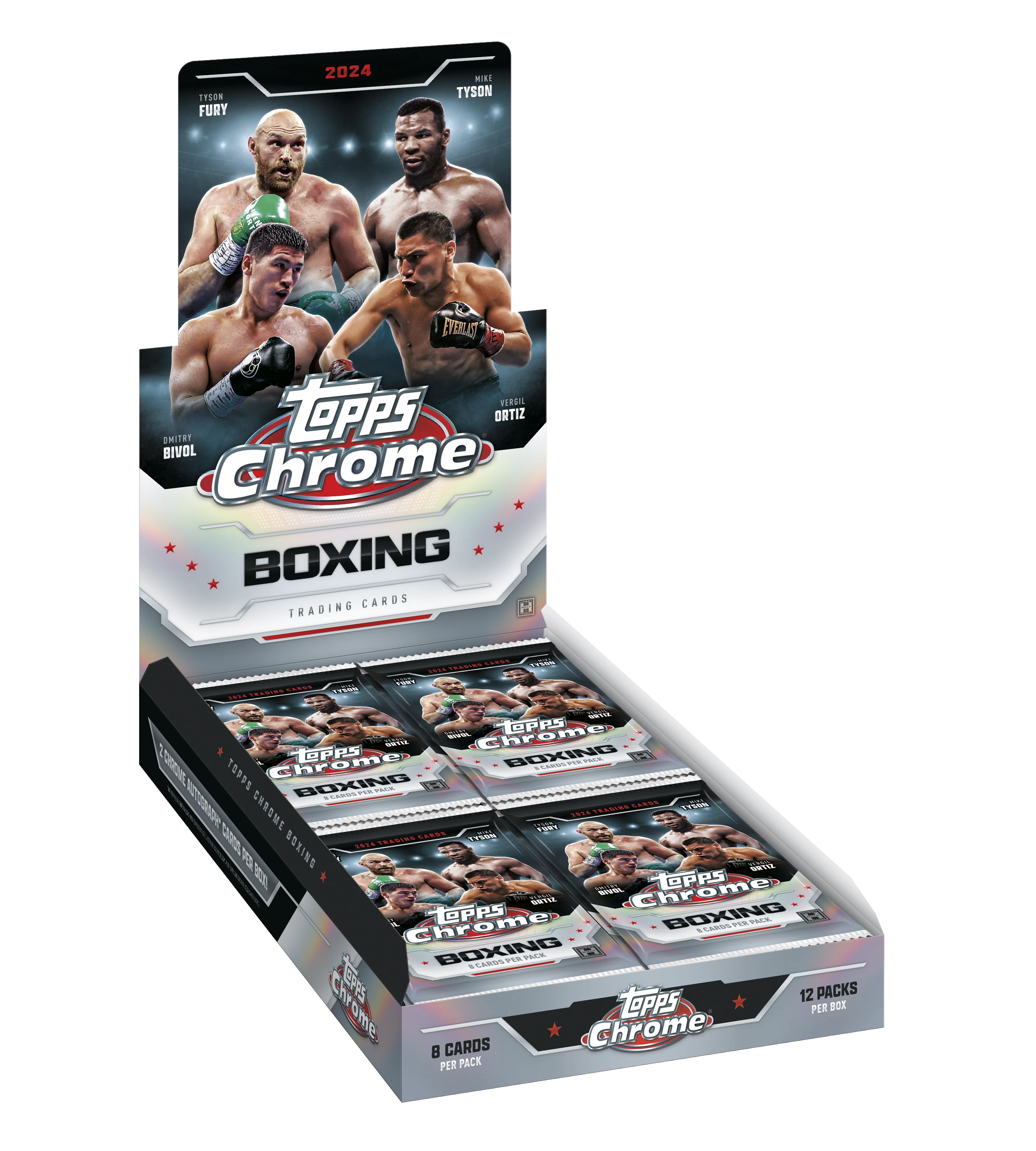 2024 Topps Chrome® Boxing - Hobby Box