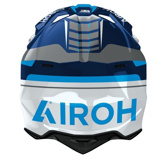 Casque cross Airoh WRAAAP - CONQUER 2026 - BleuRef : AR1539