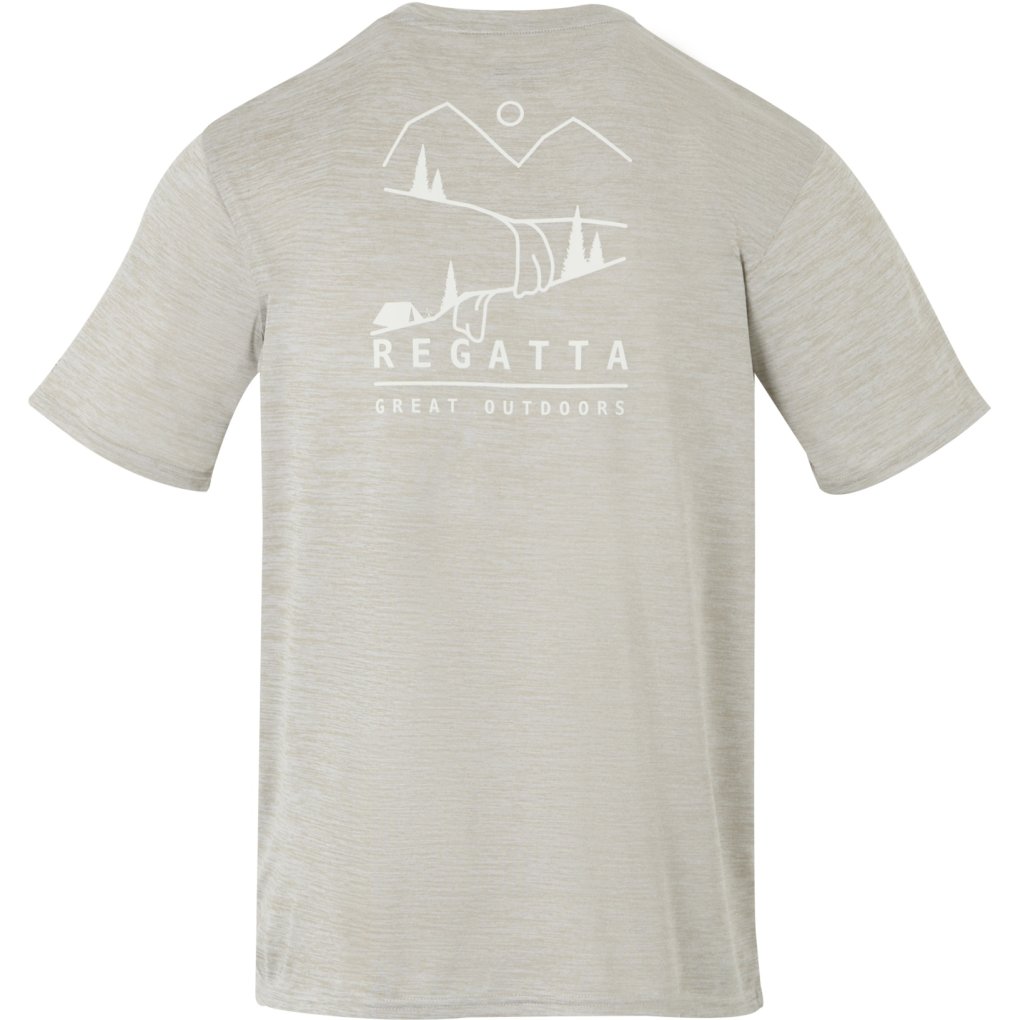 Regatta Fingal IX T-Shirt Men - Golden Sand Marl PE6