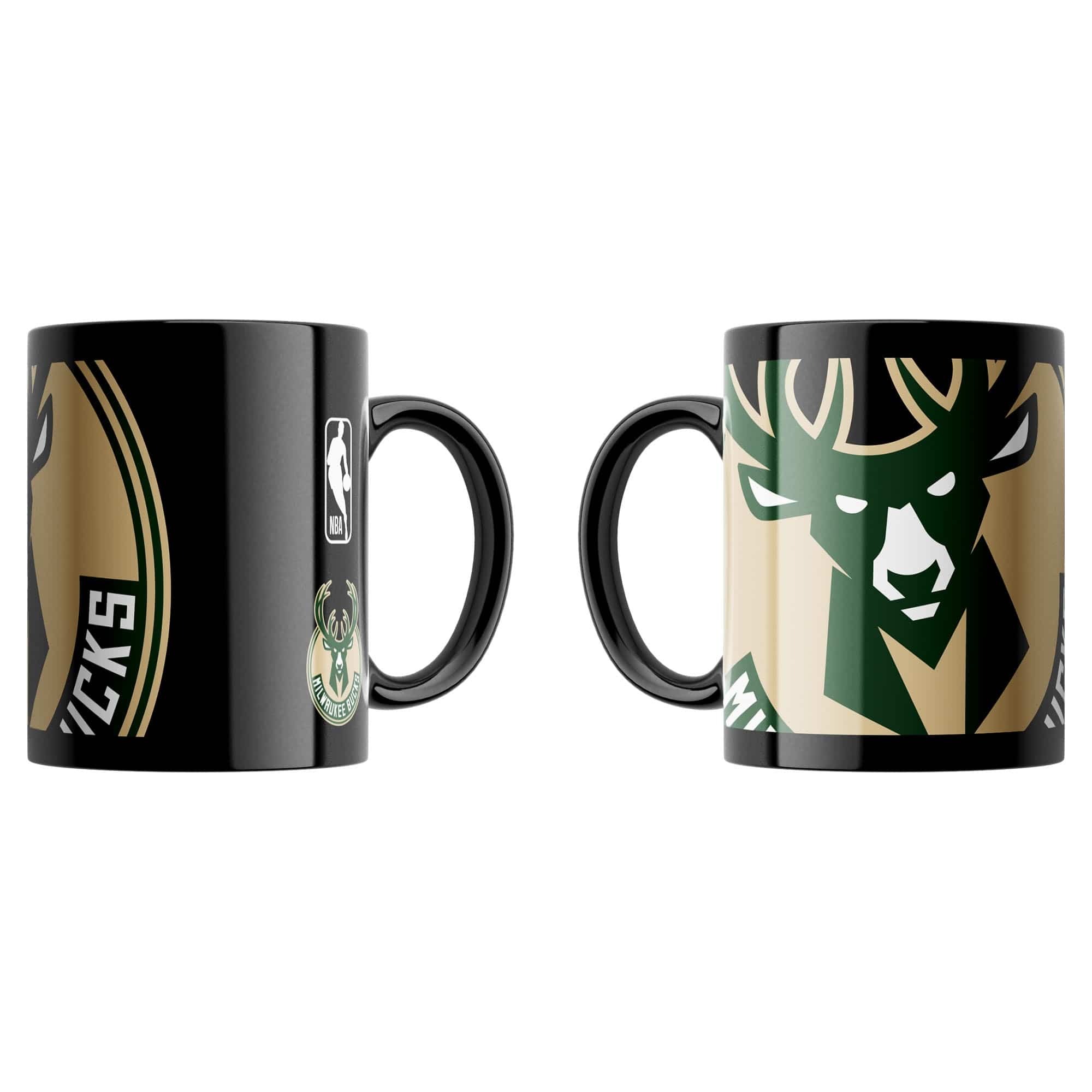 Milwaukee Bucks Oversized Logo NBA Mug (330 ml)