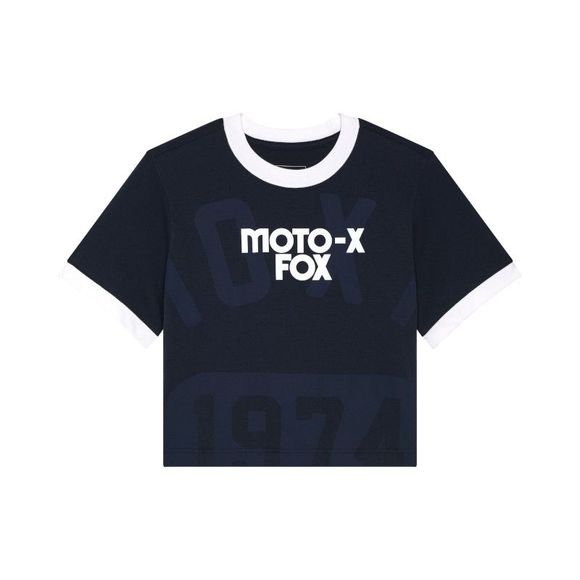 Fox CIRCA 74 RINGER short-sleeved T-shirt - WOMEN - Yellow / OrangeRef : FX5392