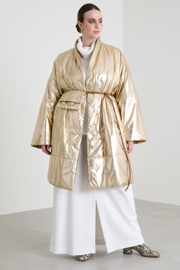 Long laminated padded - GOLD