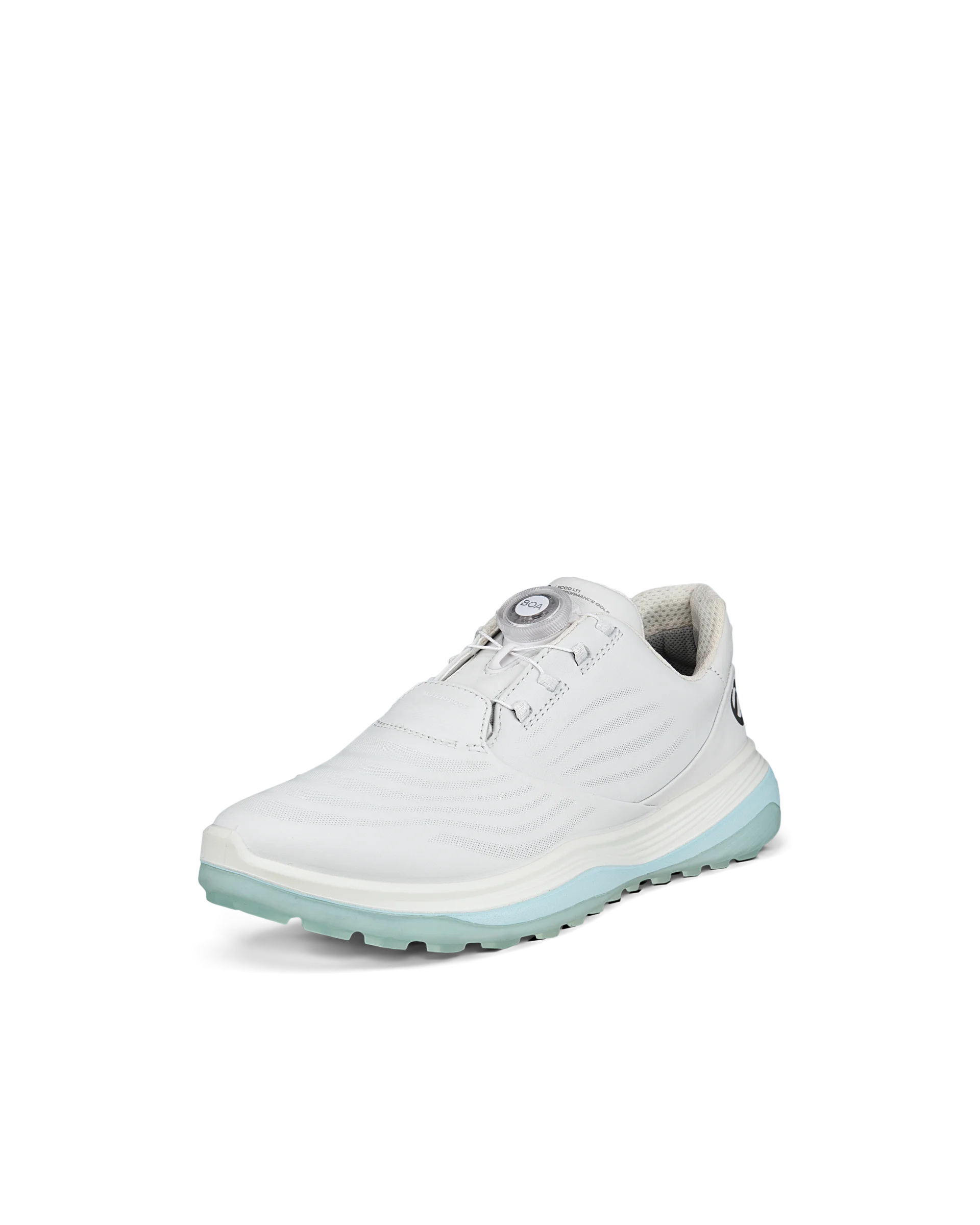 ECCO W GOLF LT1 Damen Wasserdichte Golfschuh aus Leder Weiß