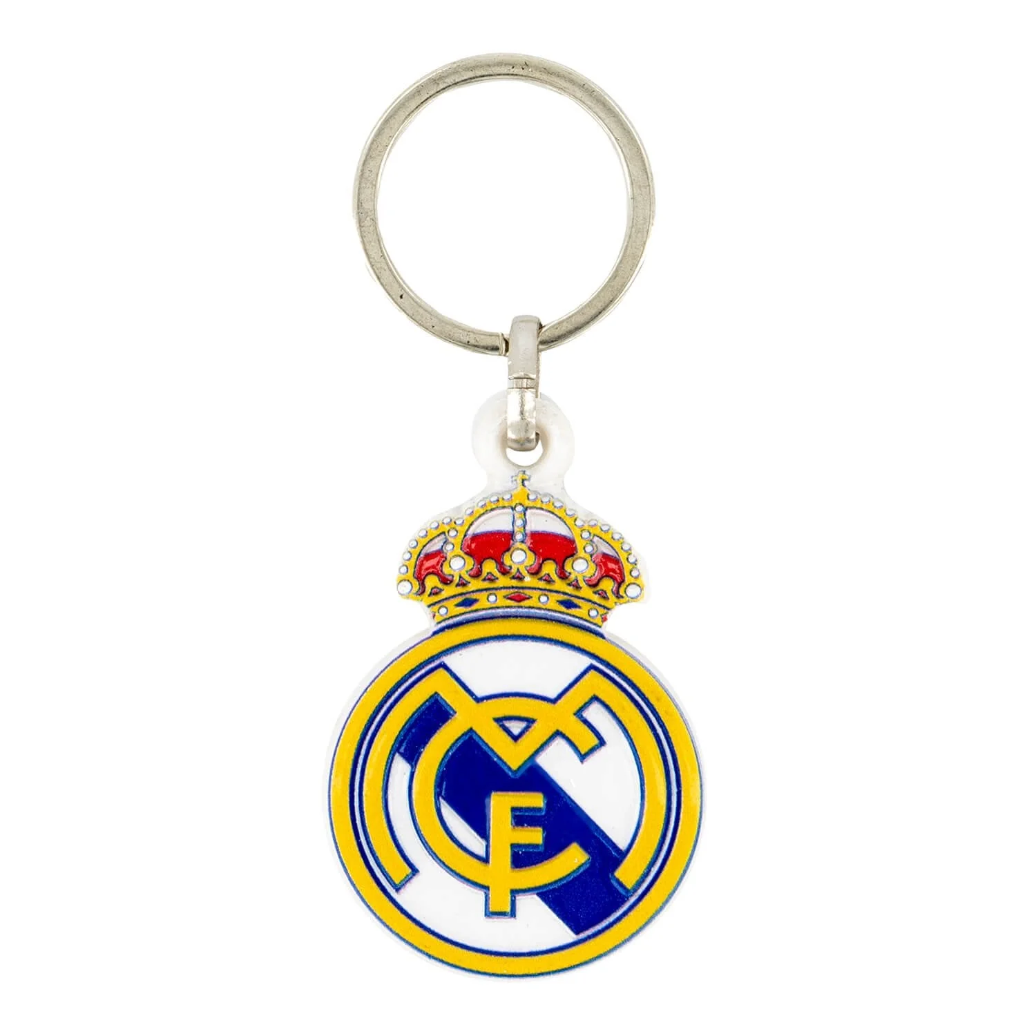 Real Madrid Resin Crest Keychain