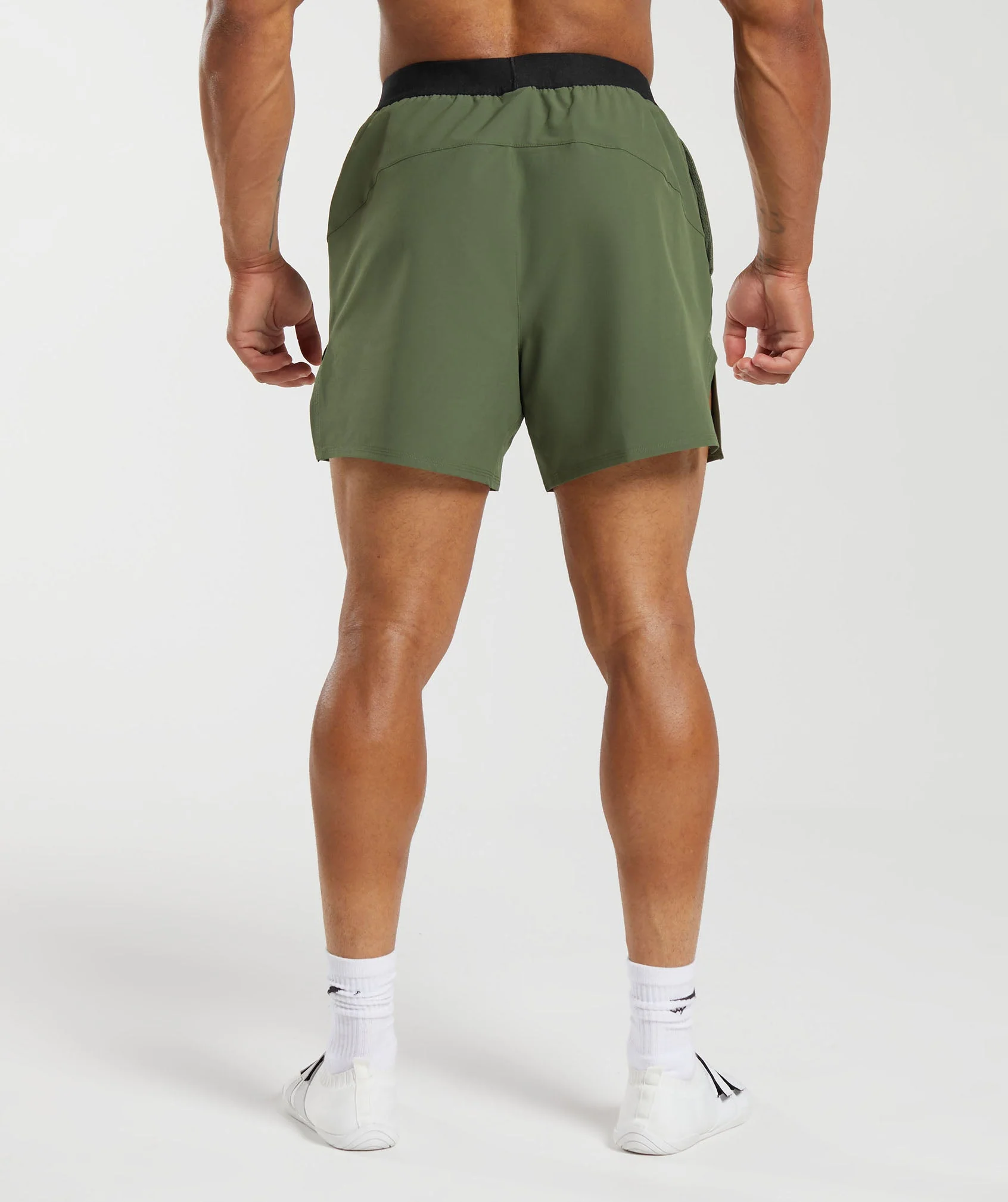 315 Woven Short Core Olive