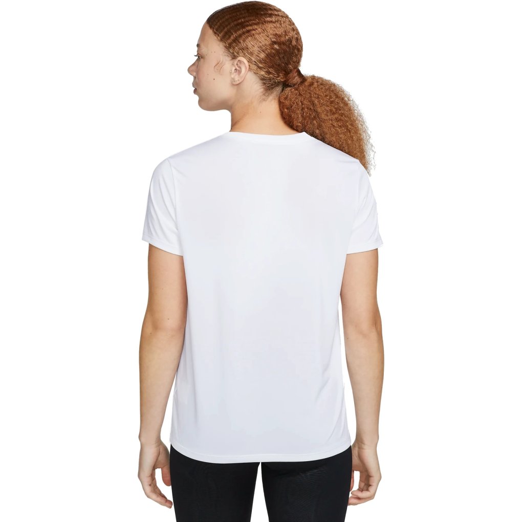 Nike Dri-FIT Tee Women - white/black DX0687-100