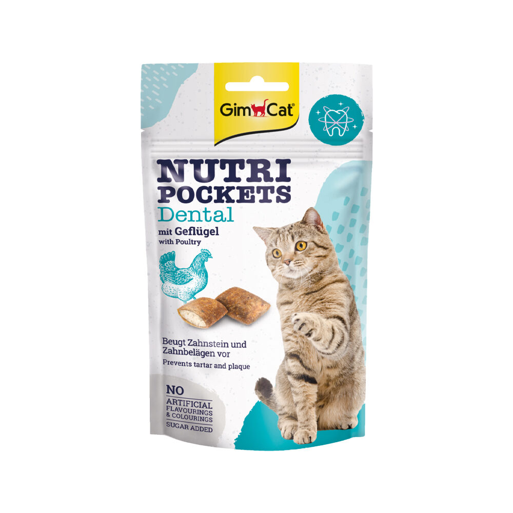 GimCat Nutri Pockets Dental - 3 pieces