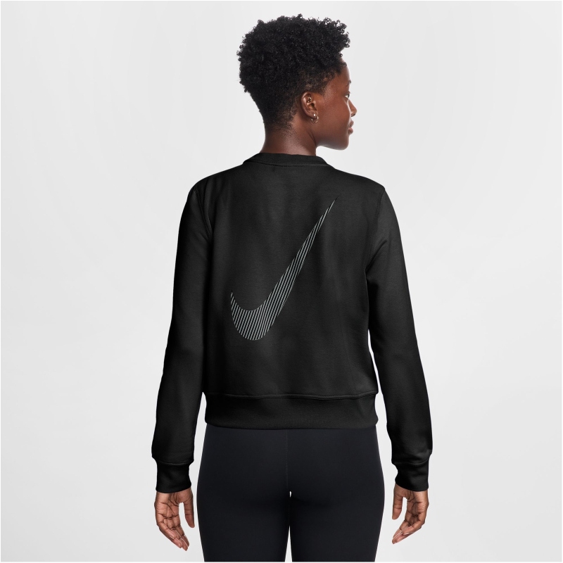 Nike One Dri-FIT Crew-Neck Top Women - black/cool grey/white IB1450-010