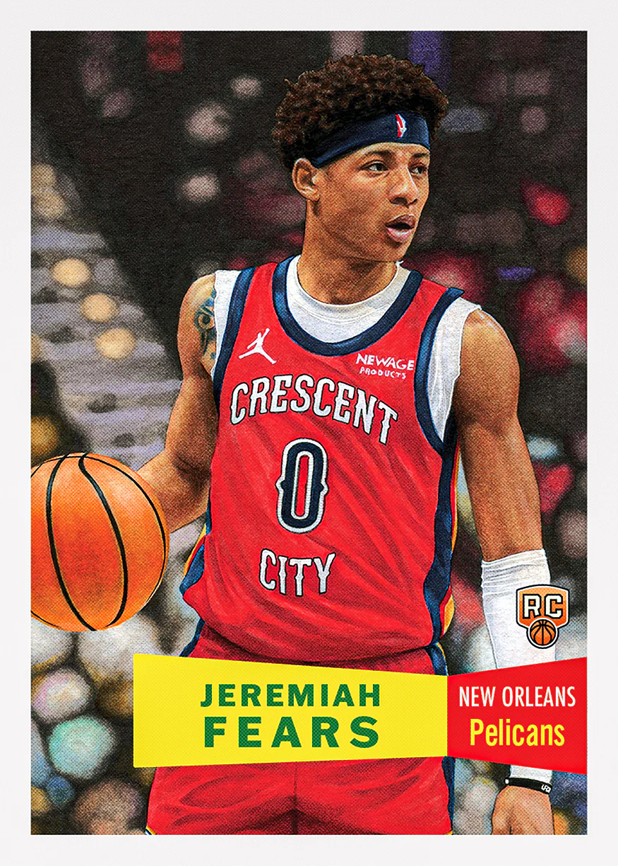 Jeremiah Fears - 2025-26 NBA Living Set® - Card 25