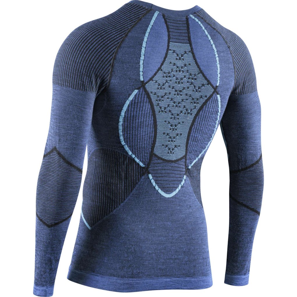 X-Bionic Merino Long Sleeve Baselayer Shirt Men - black/black