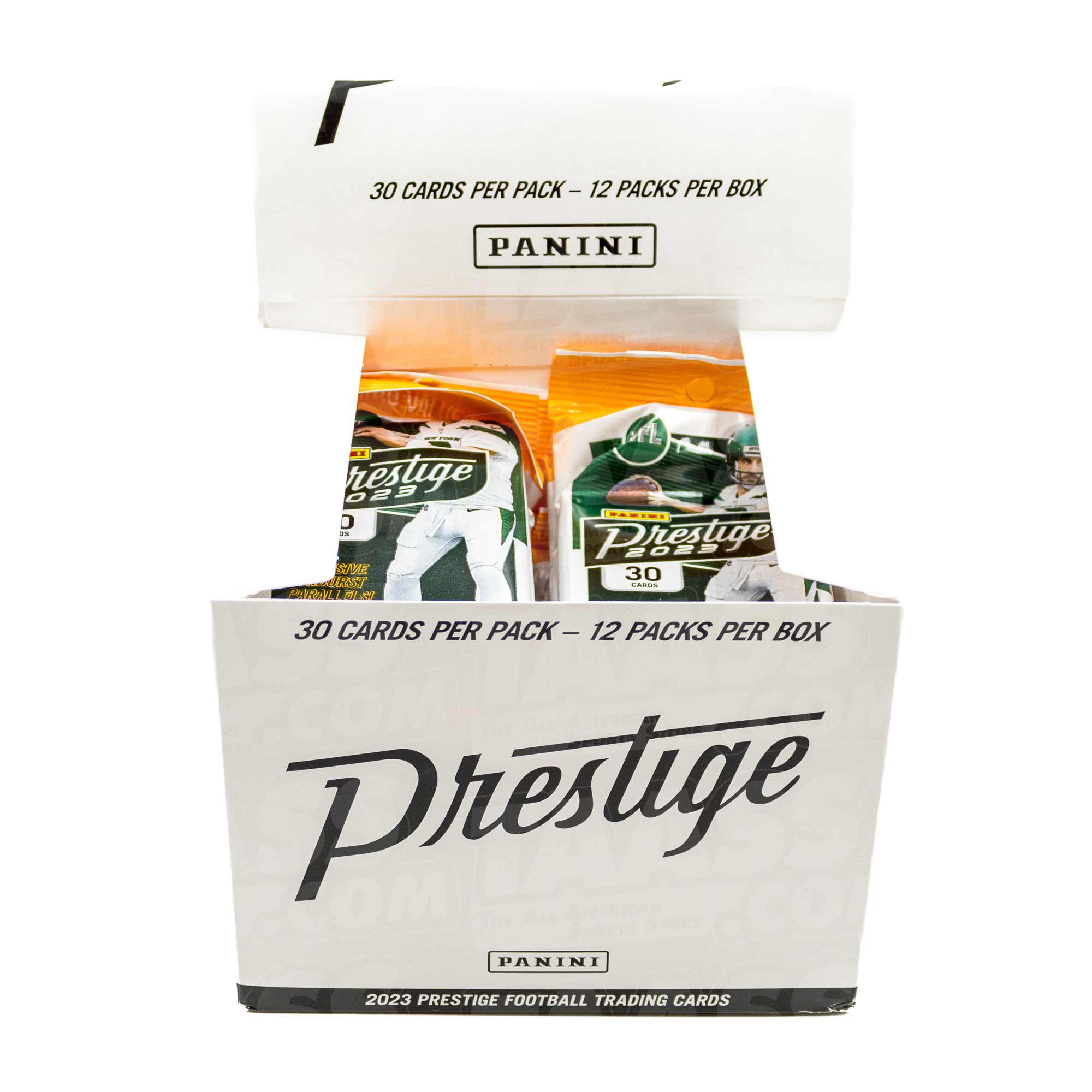 2023 Panini Prestige NFL Football Cello Fat-Pack Box