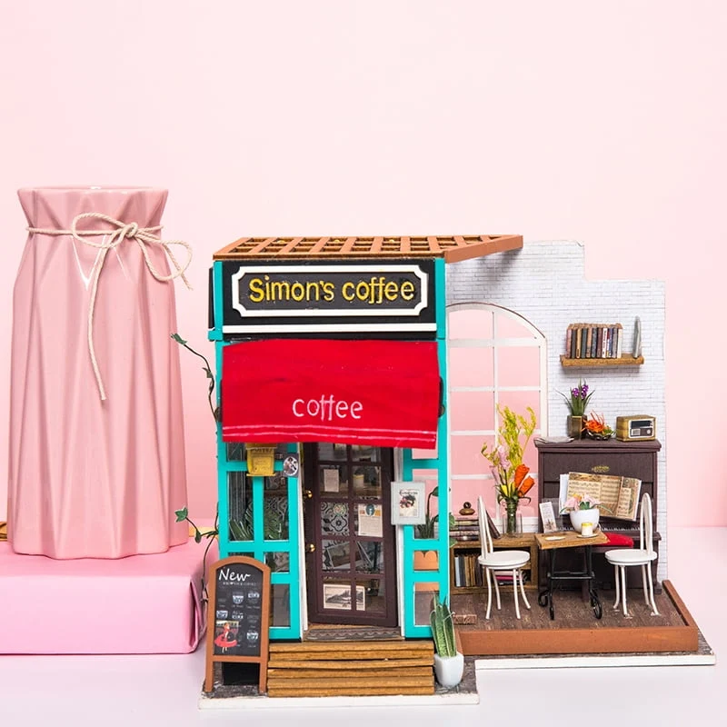 DIY House; Simon's Coffee Shop Robotime DG109