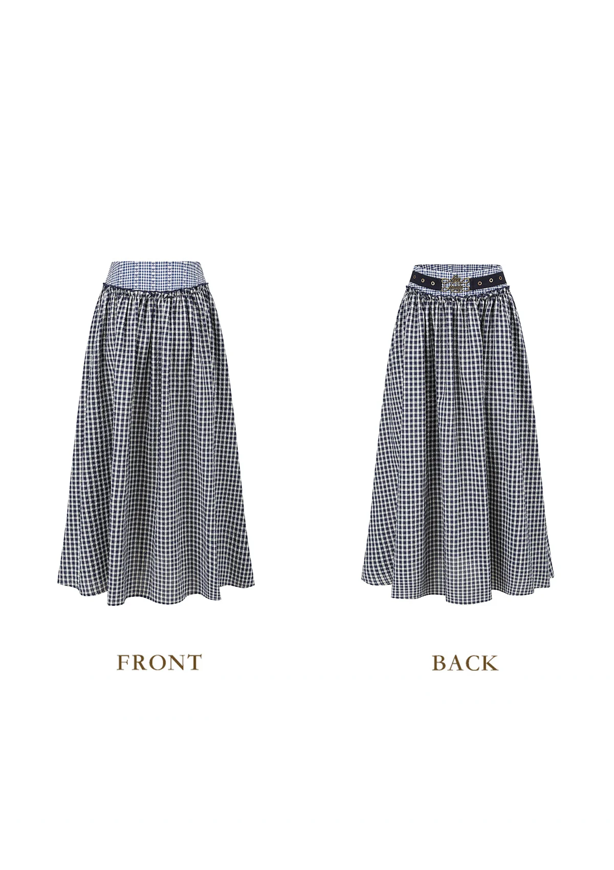 Cottage Girl Diary Navy Skirt