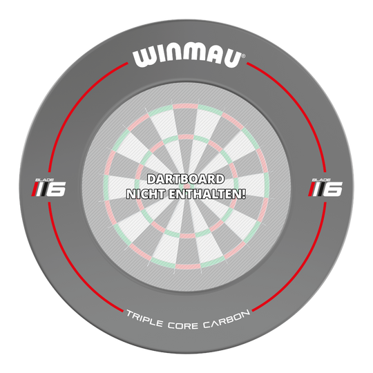 Winmau Blade 6 Design Dartboard Surround - Grau