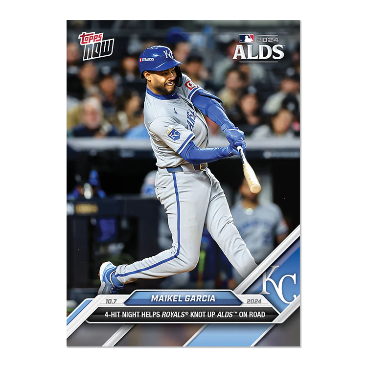 Maikel Garcia - 2024 MLB Topps NOW® Card 813