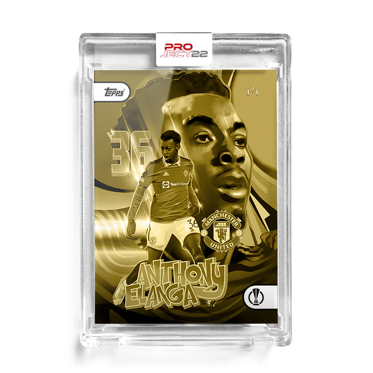 Project22 - Anthony Elanga by Orlando Arocena - Topps UK