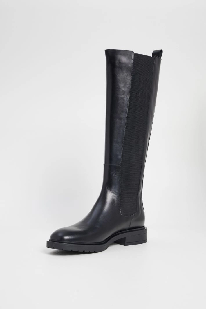 High boots - BLACK