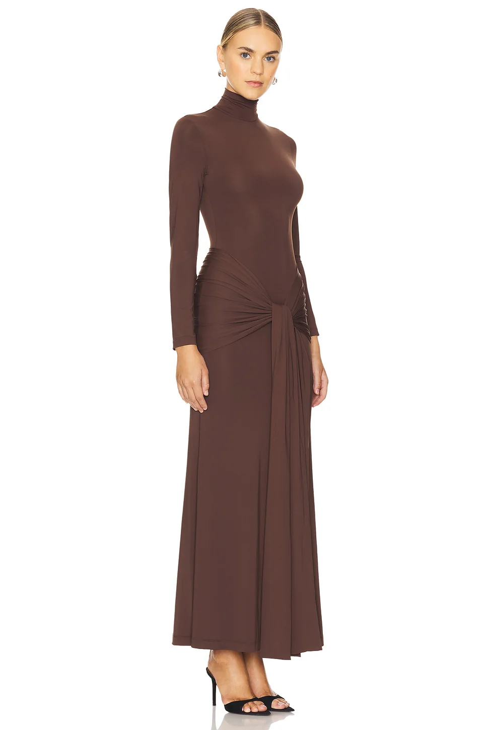 Alix Maxi Tie Front Dress