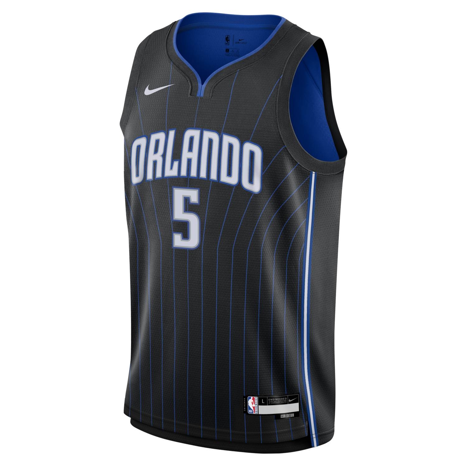 Paolo Banchero #5 Orlando Magic Nike Swingman NBA Jersey Black (YOUTH)