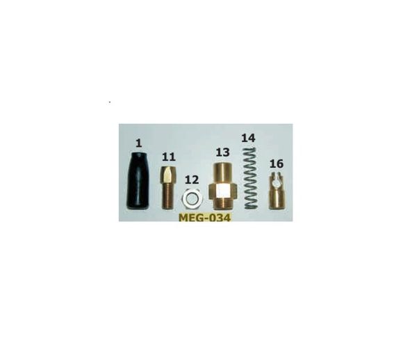 Mikuni Carburetor Short Cable Piston Starter Kit TM/TMX/VM - MEG-034 UniversalRef: MK00573A / 1129203