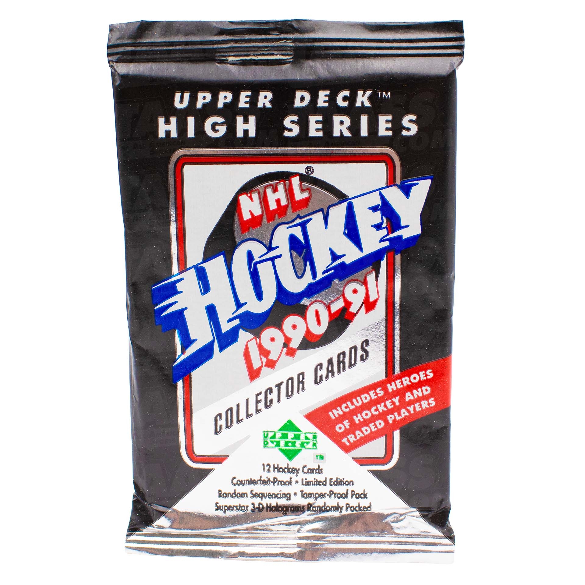1990/91 Upper Deck Hockey Vintage NHL Pack