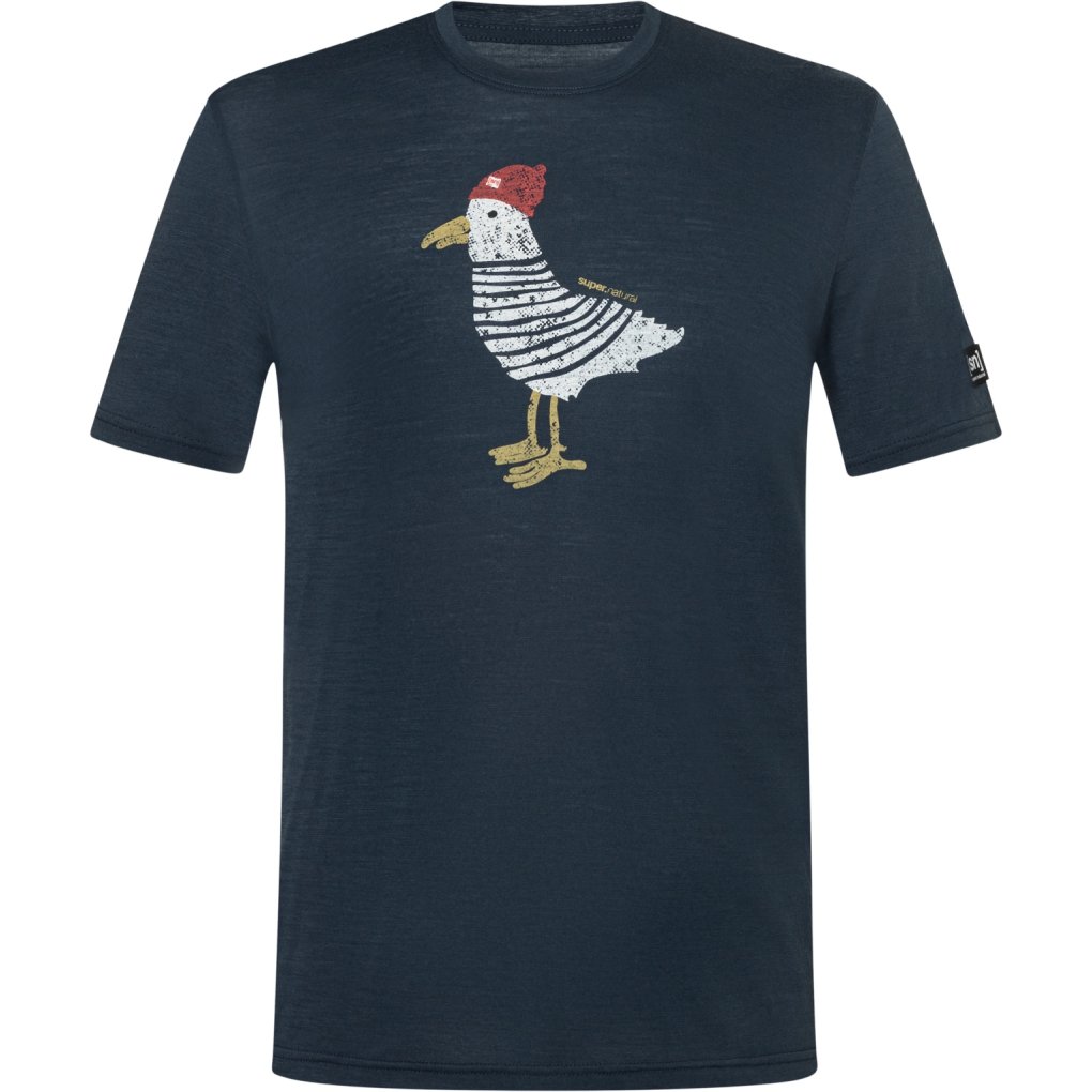 SUPER.NATURAL Johnny Tee Men - Blueberry/Various