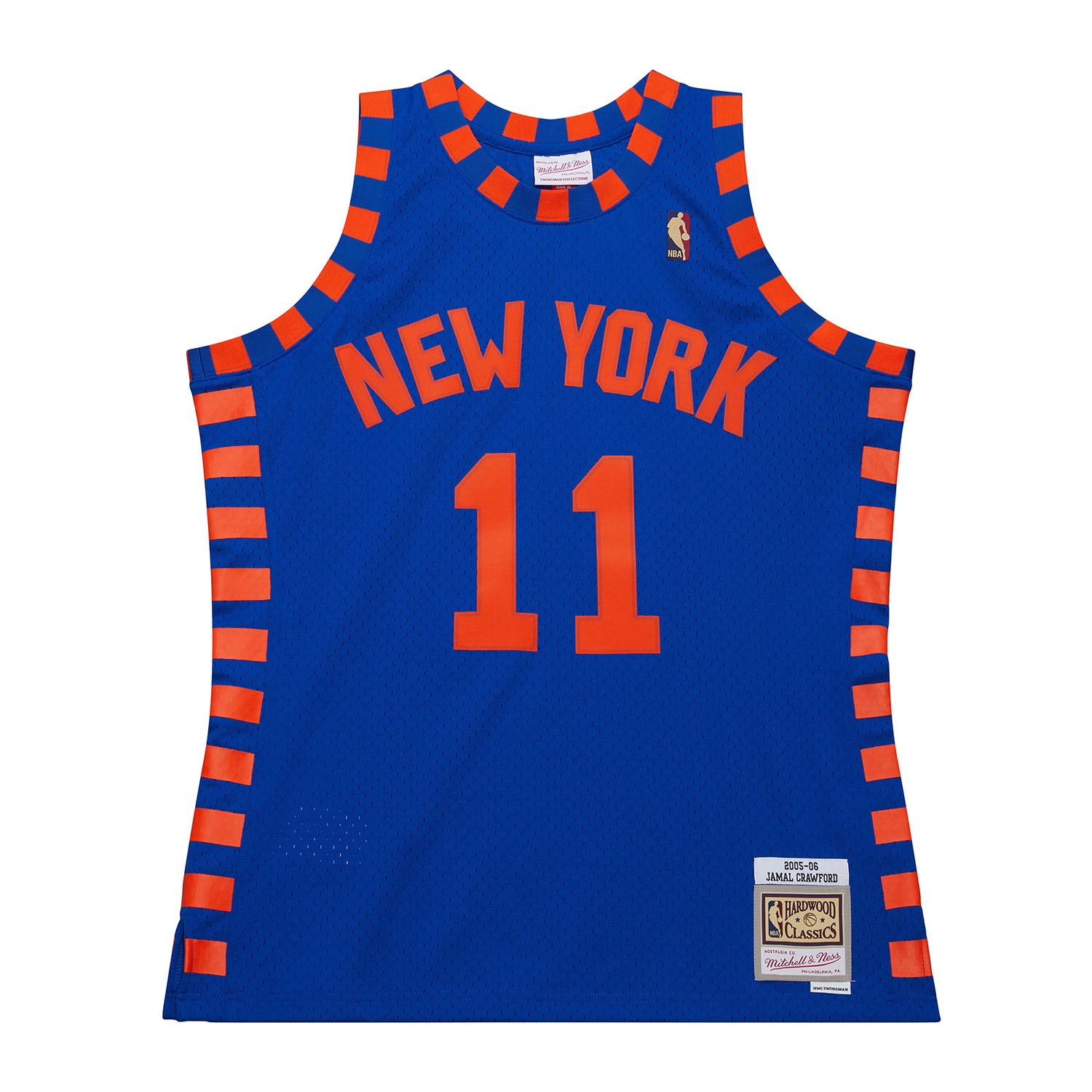 Jamal Crawford #11 New York Knicks 2005-06 Swingman NBA Jersey Blue
