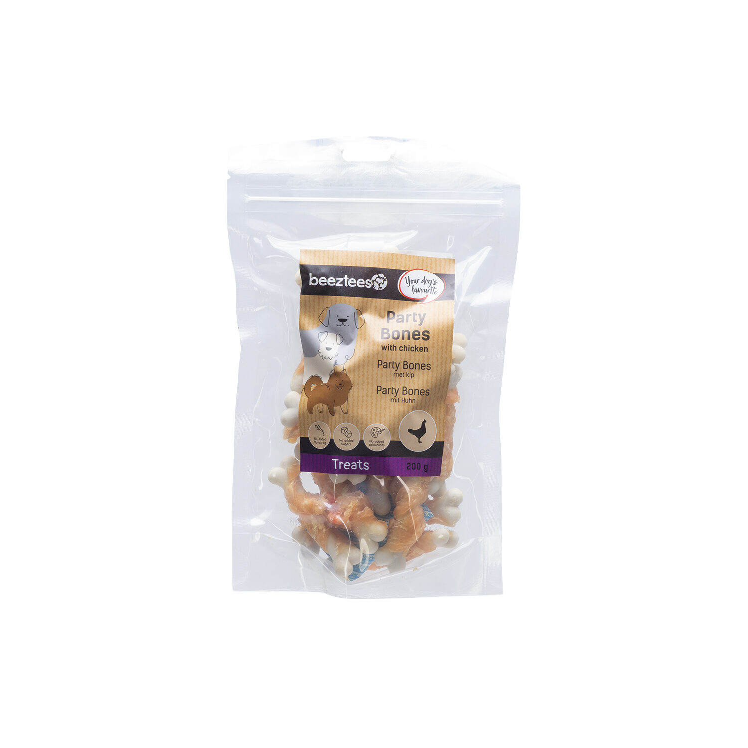 Beeztees Party Bones - Chicken - 200 g