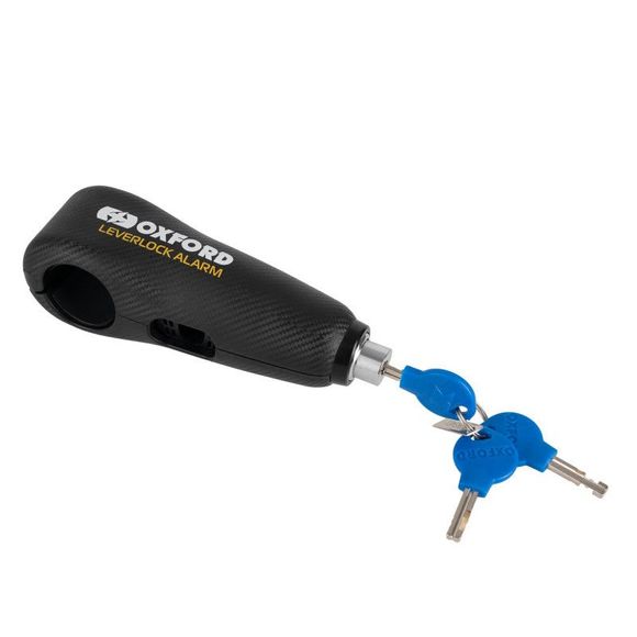 Oxford Anti-Theft Brake Lever Lock LK303 with Alarm Universal - BlackRef: od0012 / lk303