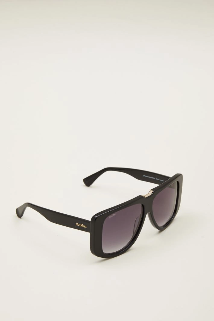 Mask sunglasses  - BLACK