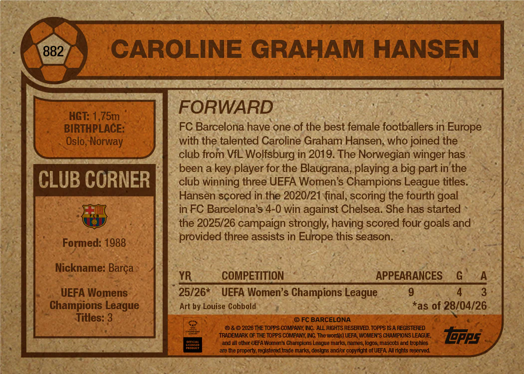Caroline Graham Hansen - UCC Living Set® - Card 882